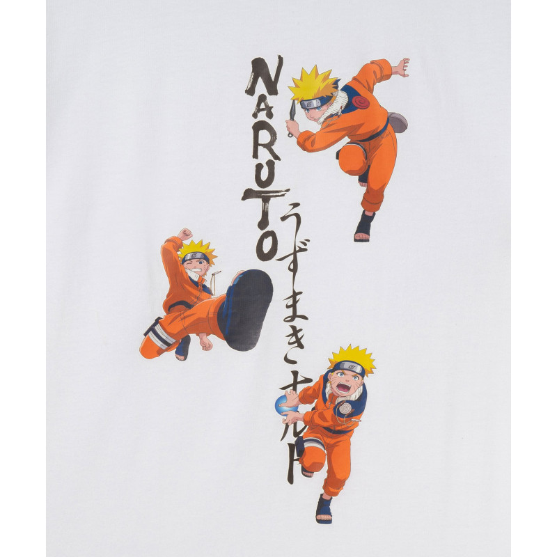 Tee-shirt à manches courtes à motif manga garçon - Naruto