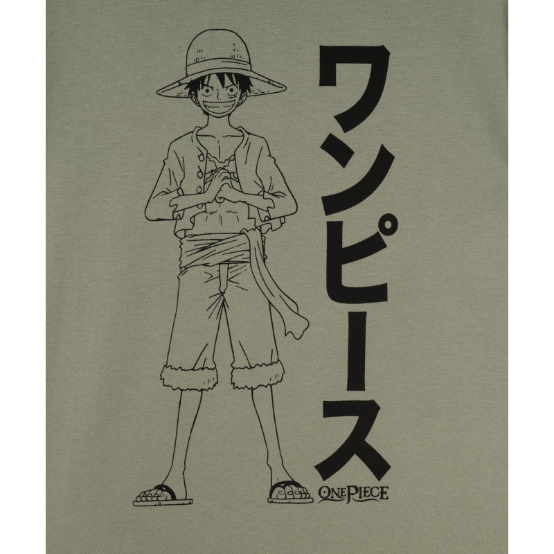 Tee-shirt manches courtes imprimé Luffy garçon - One Piece