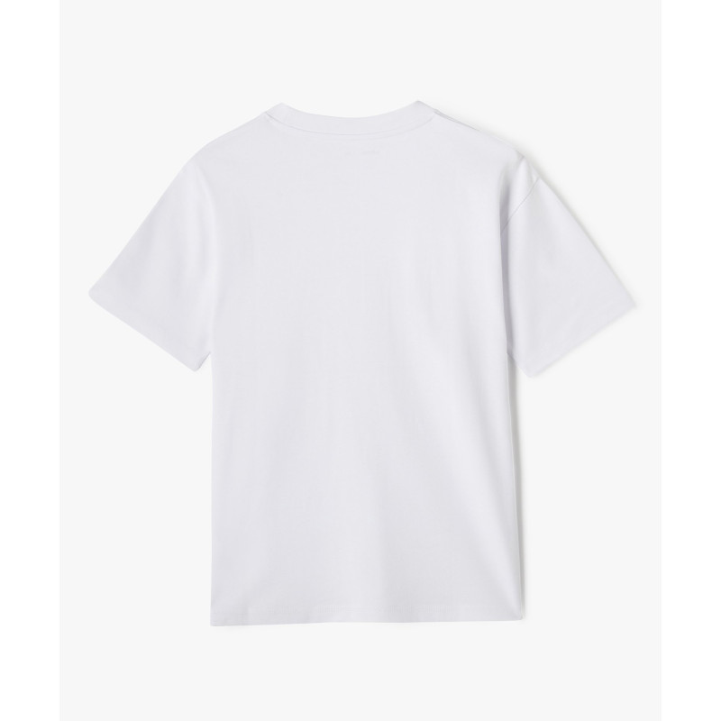 Tee-shirt manches courtes coupe oversize garçon