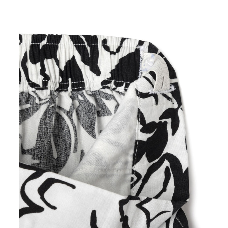 Pantalon imprimé en toile de coton fille Pantalon imprimé en toile de coton fille