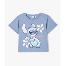 Tee-shirt manches courtes avec motif Stitch fille - Disney