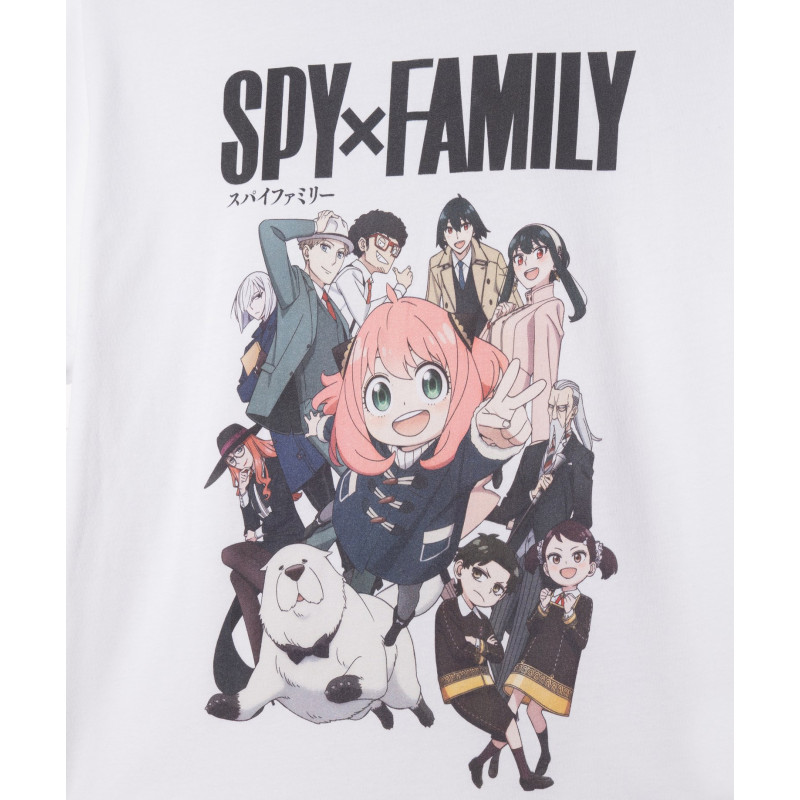 Tee-shirt à manches courtes à motif manga fille - Spy x Family