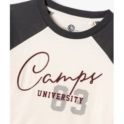 Tee-shirt manches courtes crop top fille - Camps United