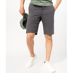 Bermuda chino en twill de coton stretch homme