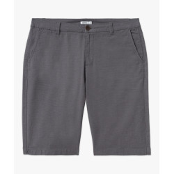 Bermuda chino en twill de coton stretch homme