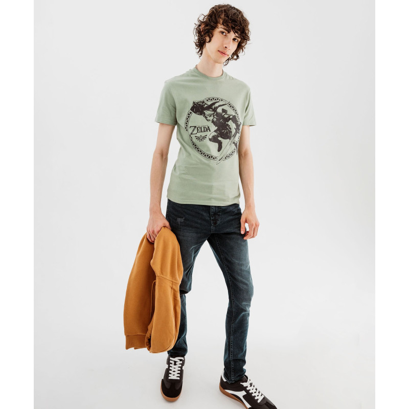 Tee-shirt manches courtes avec motif Zelda homme - Nintendo