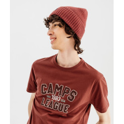 Tee-shirt manches courtes et motif bouclette homme - Camps United