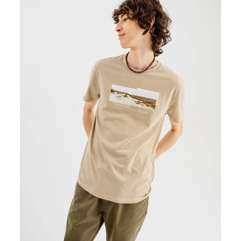 Tee-shirt manches courtes imprimé homme