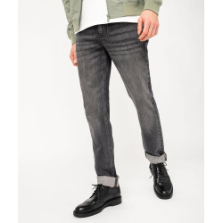 Jean coupe Slim délavé homme