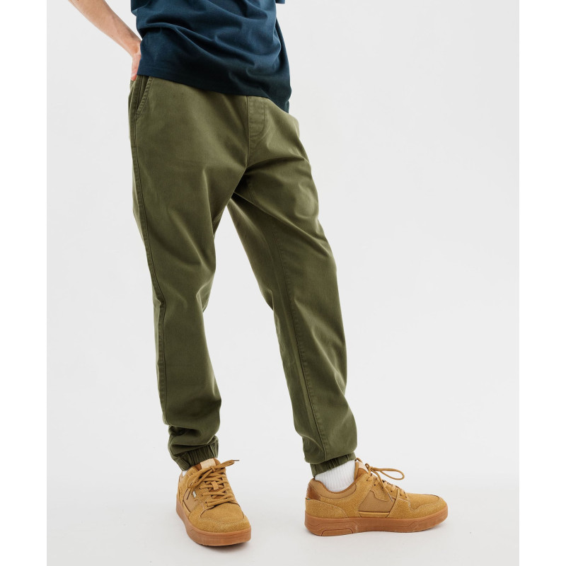 Pantalon jogger en toile de coton homme