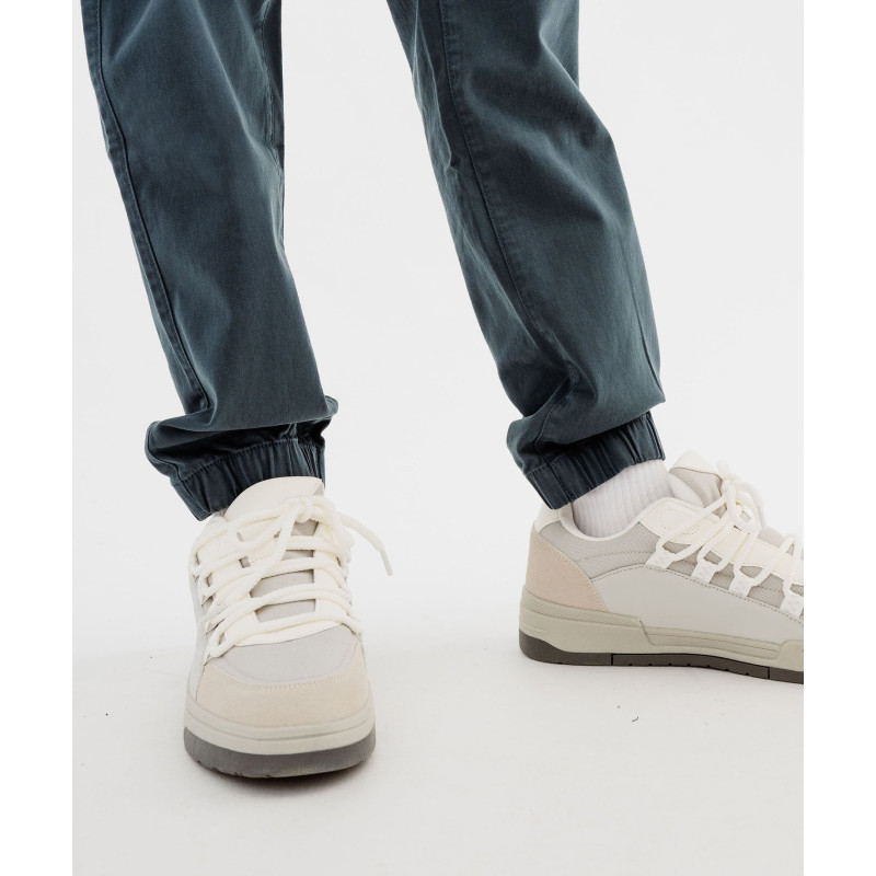 Pantalon jogger en toile de coton homme