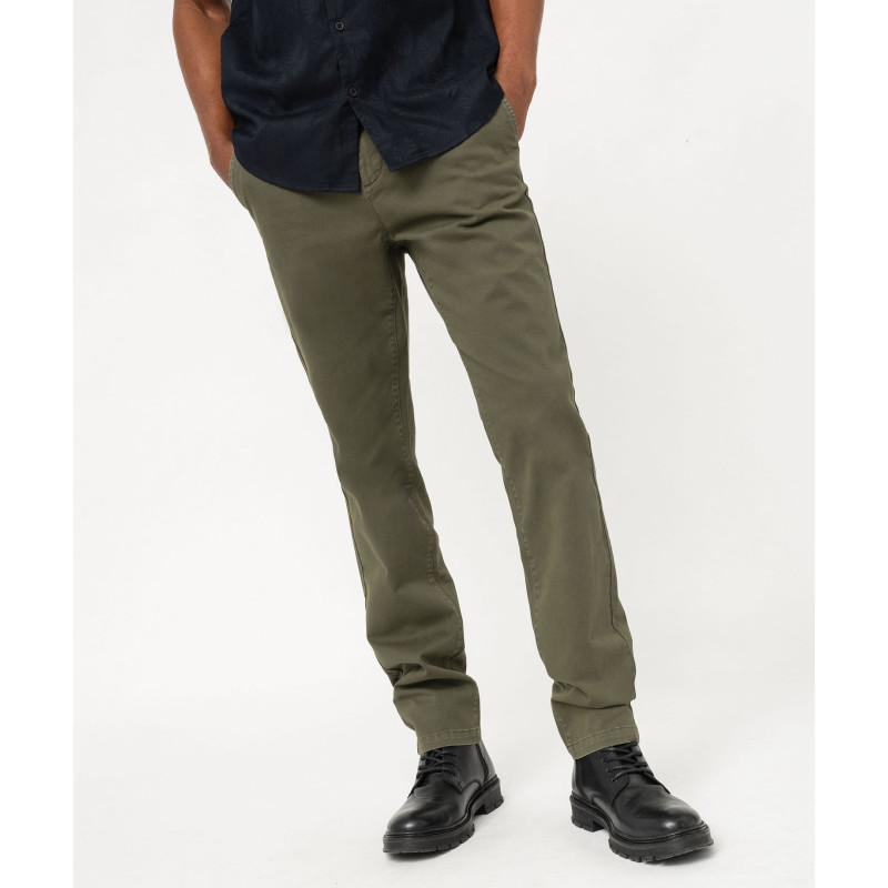 Pantalon chino coupe Slim homme Pantalon chino coupe Slim homme