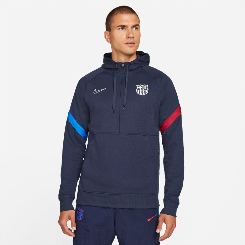 Nike Sweat ? Capuche Homme Fcb M Nk Travel Flc Hoodie Hz