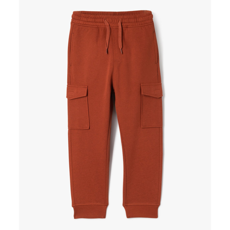 Pantalon de jogging molletonné avec poches à rabat garçon