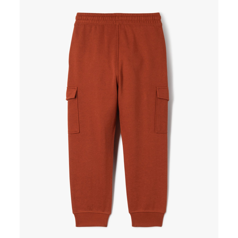 Pantalon de jogging molletonné avec poches à rabat garçon