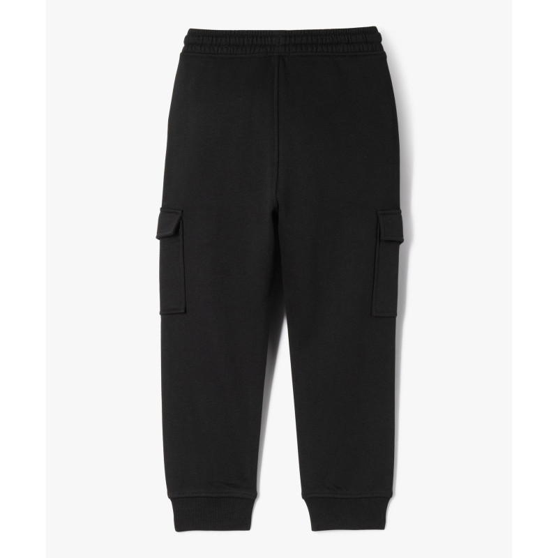 Pantalon de jogging molletonné avec poches à rabat garçon