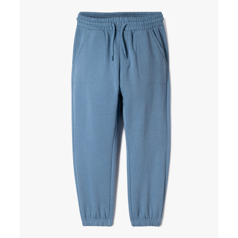 Pantalon de jogging uni avec taille élastique garçon