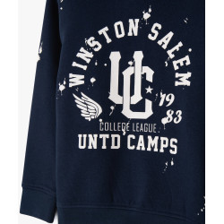 Sweat à capuche imprimé garçon - Camps United