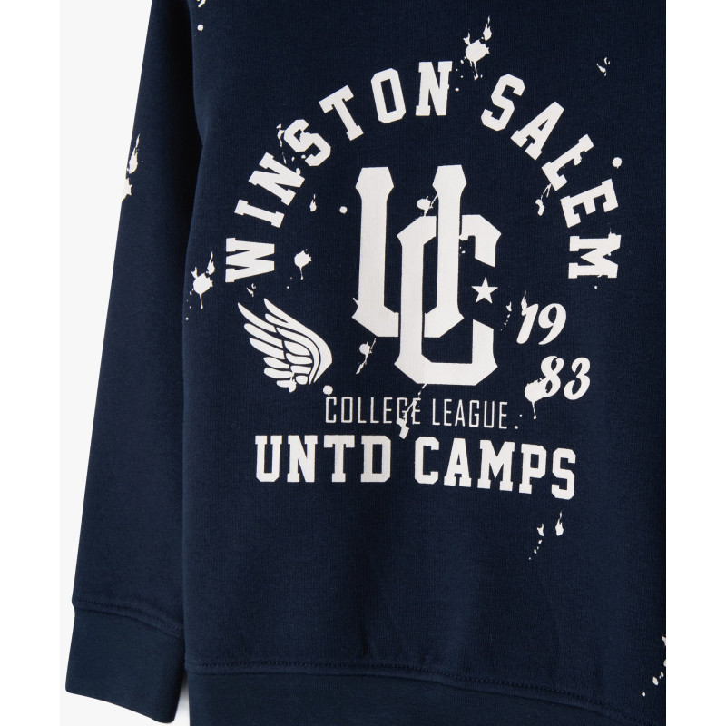 Sweat à capuche imprimé garçon - Camps United