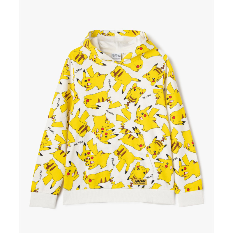 Sweat à capuche avec motifs Pikachu garçon - Pokemon