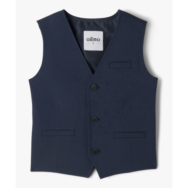 Gilet sans manches en viscose garçon