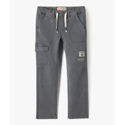 Pantalon cargo souple et extensible garÃ§on - Camps United