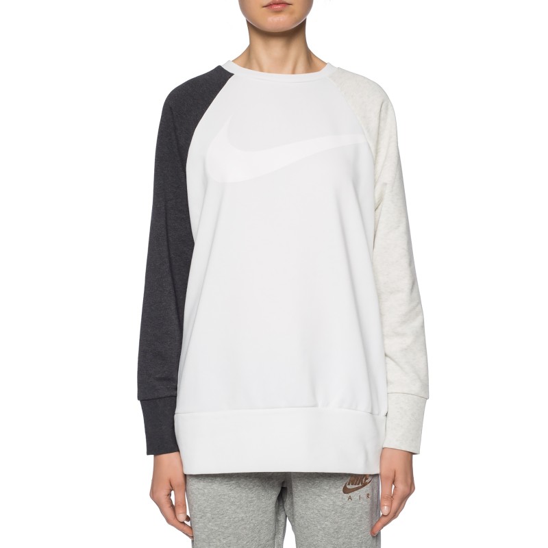 Nike T-Shirt Femme W Nk Dry Top Crew Swoosh