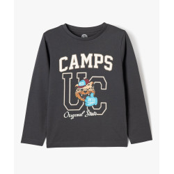 Tee-shirt manches longues avec motif tigre garÃ§on - Camps United