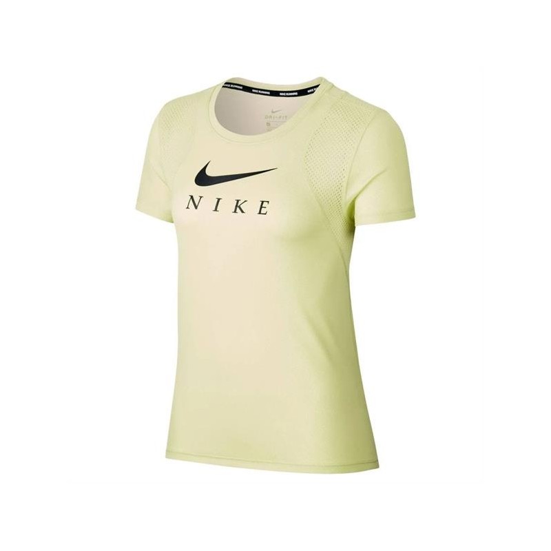 Nike T-Shirt Femme W Nk Run Top Ss Gx