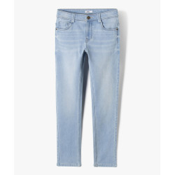 Jean coupe slim taille ajustable garÃ§on