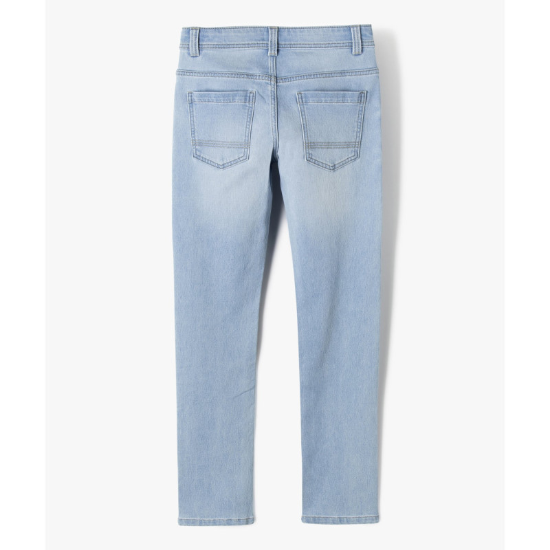 Jean coupe slim taille ajustable garçon