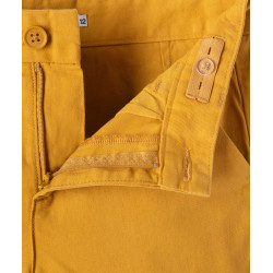 Pantalon chino en coton à revers garçon Pantalon chino en coton à revers garçon
