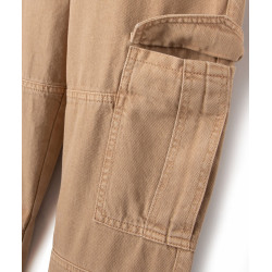 Pantalon cargo avec taille ajustable garçon