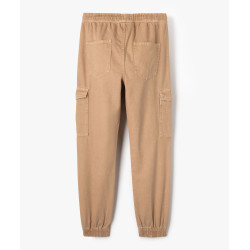 Pantalon cargo avec taille ajustable garçon