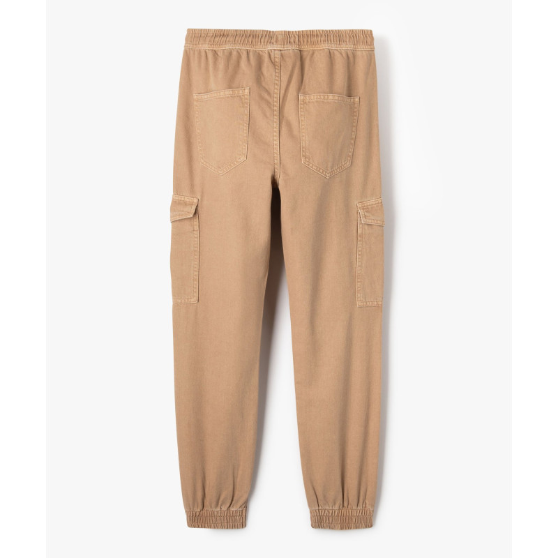 Pantalon cargo avec taille ajustable garçon