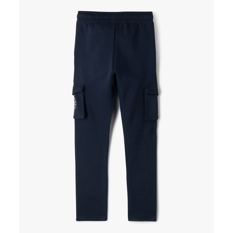 Pantalon cargo en molleton à taille élastiquée garçon - Camps United