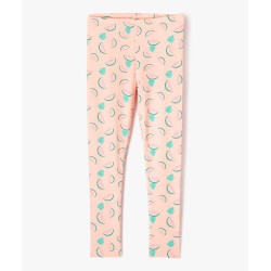 Legging long imprimÃ© fille