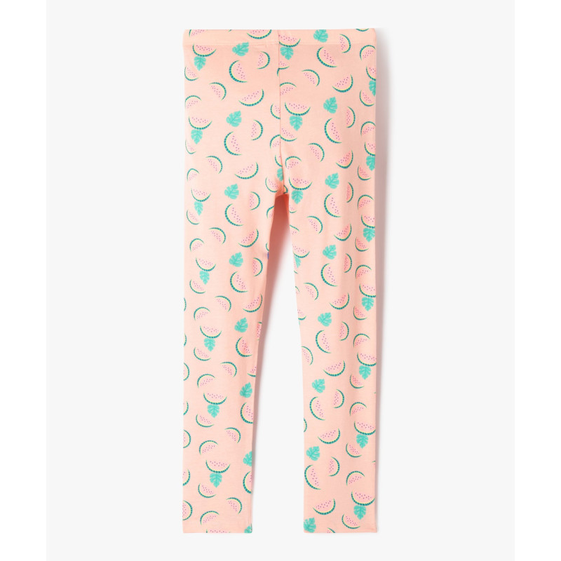 Legging long imprimé fille