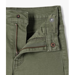 Pantalon cargo straight à taille ajustable fille