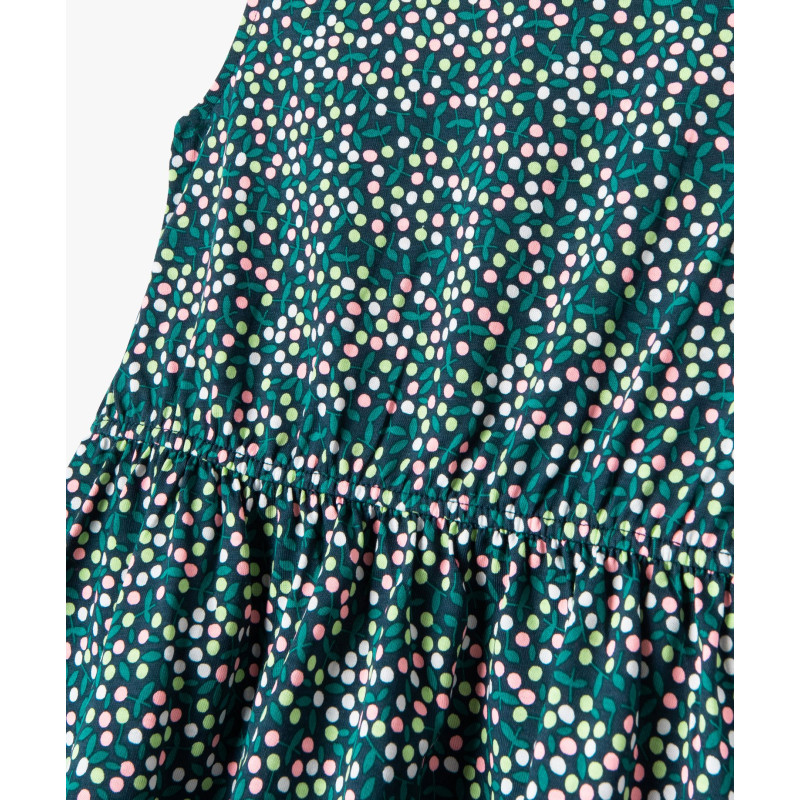 Robe sans manches à motifs fleuris fille