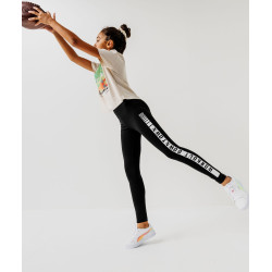 Leggings de sport avec inscription sur le cÃ´tÃ© fille