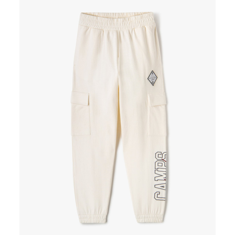 Pantalon de jogging avec inscription brodée garçon - Camps United