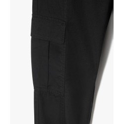 Pantalon cargo parachute avec taille élastique fille