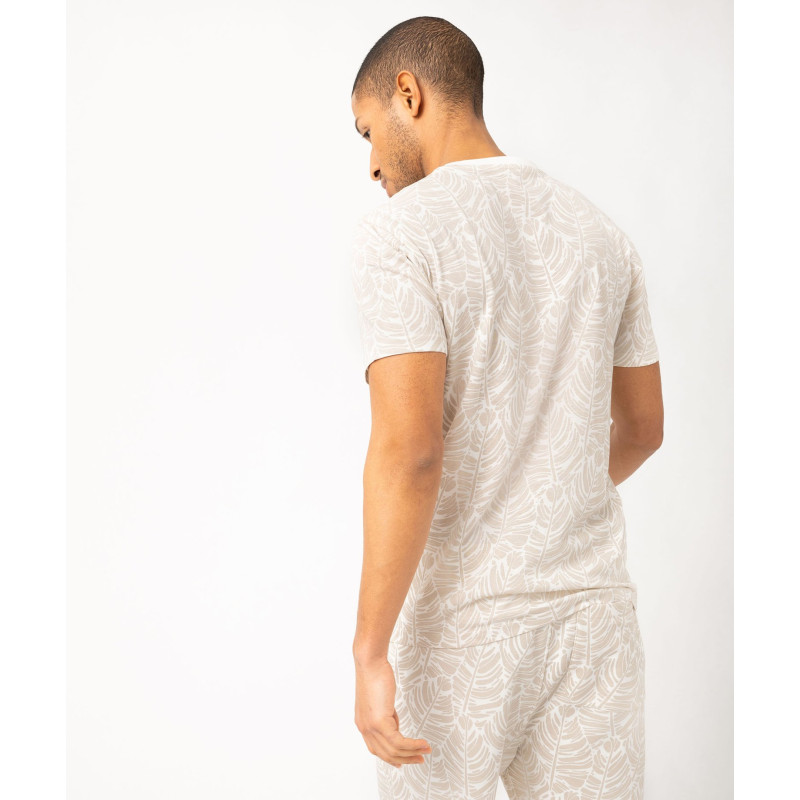 Tee-shirt manches courtes imprimé homme