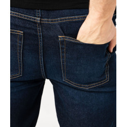 Bermuda en jean stretch coupe droite homme Bermuda en jean stretch coupe droite homme