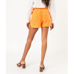 Short ample en éponge femme