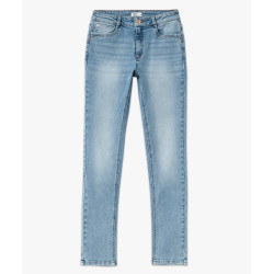 Jean slim taille normale en denim extensible femme