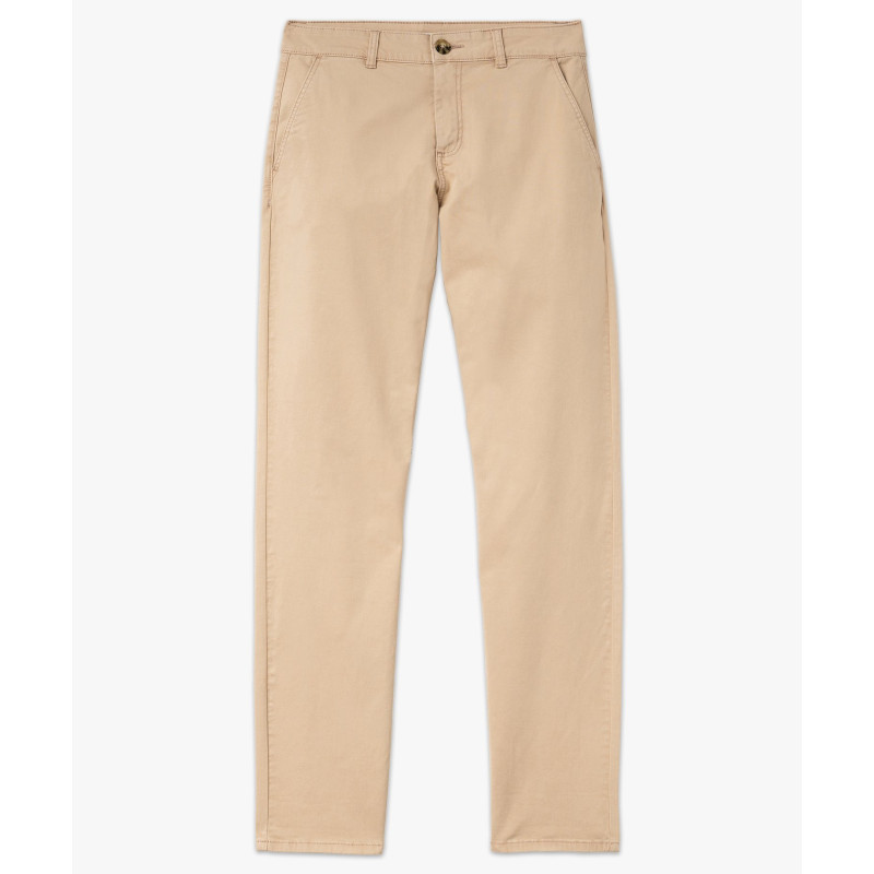 Pantalon chino coupe regular femme