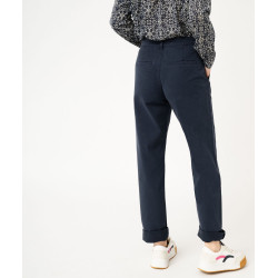 Pantalon chino coupe regular femme