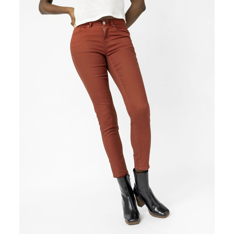 Pantalon coupe Slim taille normale femme